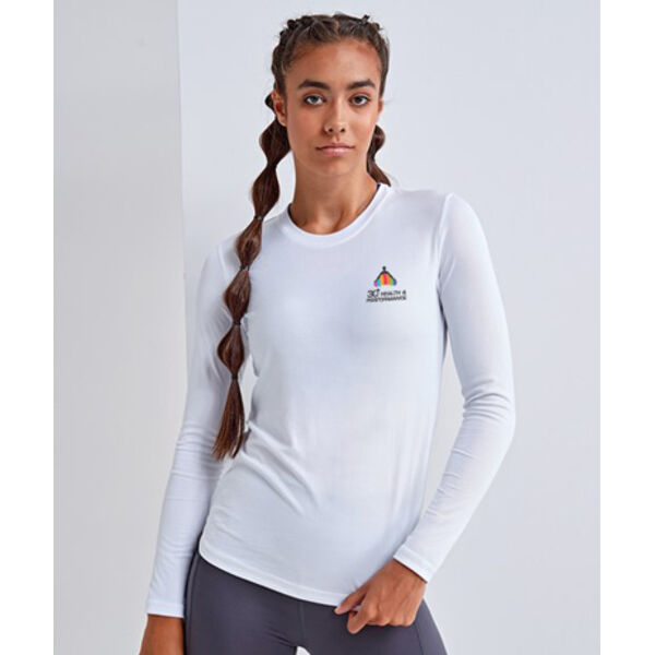 30 plus health and performance  - Women's TriDri® long sleeve performance t-shirt Thumbnail